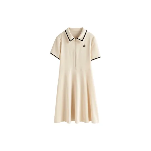 BASIC HOUSE Short-Sleeved Dresses Women's