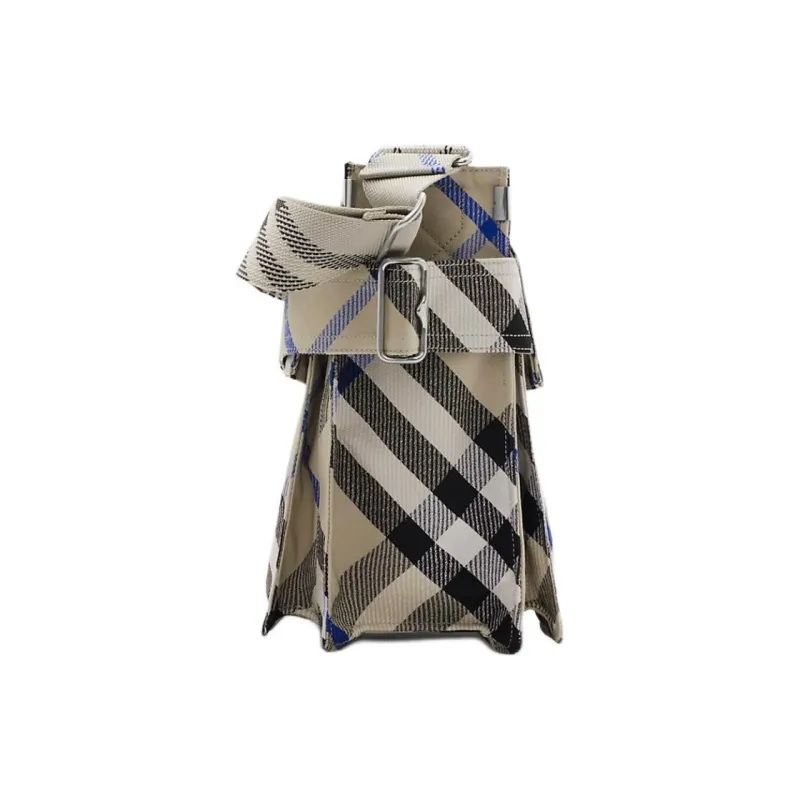 Burberry Cotton Blend Jacquard Crossbody Bag, Shoulder Bag Men's Lichen-2