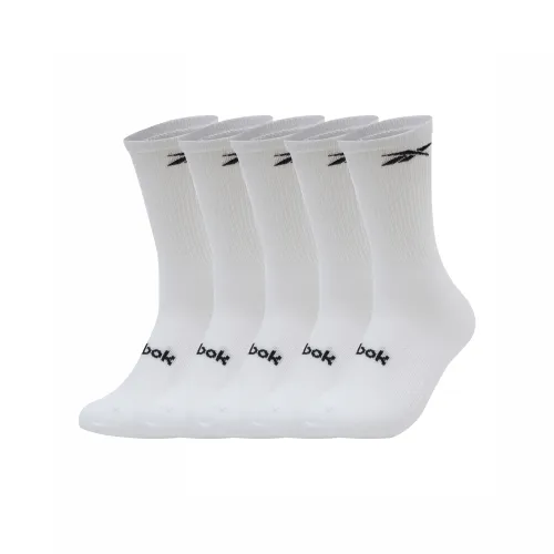 Reebok SS23 Knee-High Socks Women's 5 Pack White