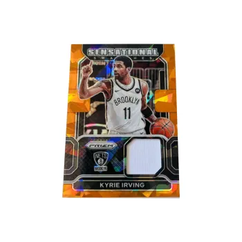 PANINI Kaylee Owen 21 22 Nets Prizm Jersey Material Orange Crush Ice Scattered Star Card Access Pass Sports Cards 1 Pc