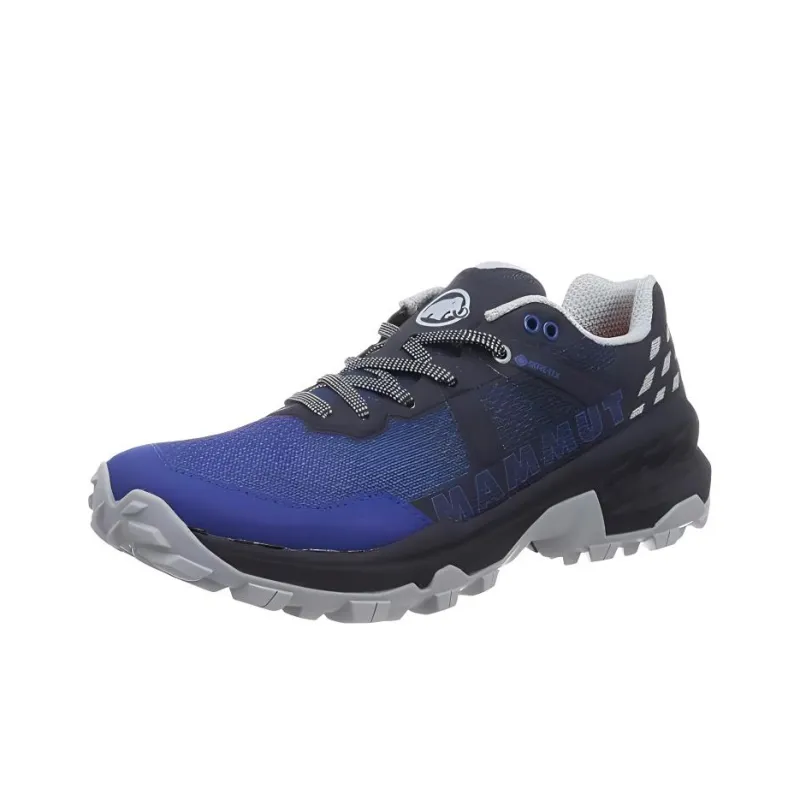 MAMMUT Sertig II Anti Slip Wear Resistant Low Top Hiking Shoes Women's Blue-1