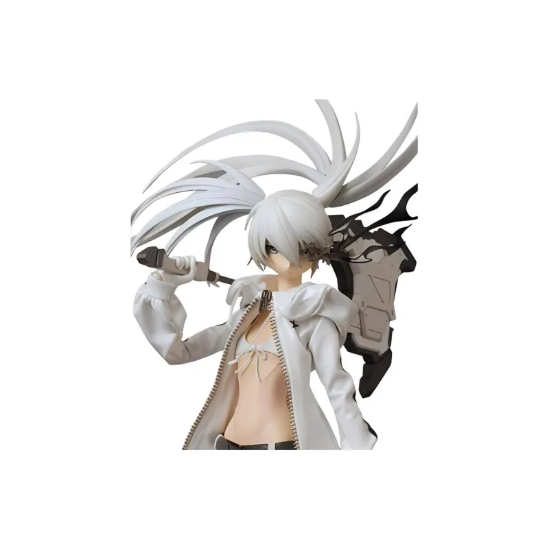 Medicom Toy Black Rock Shooter Rah White Rock Shooter Scale Figures 30cm-1