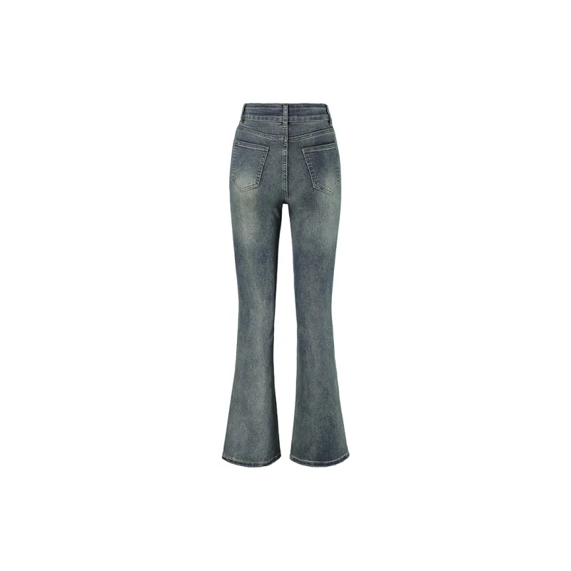 Wen Shan Jeans Women's Vintage Blue-4