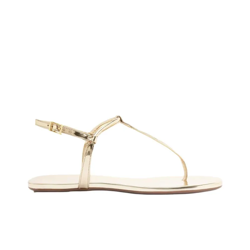 Schutz Elsha Strap Sandals Women's Gold-1
