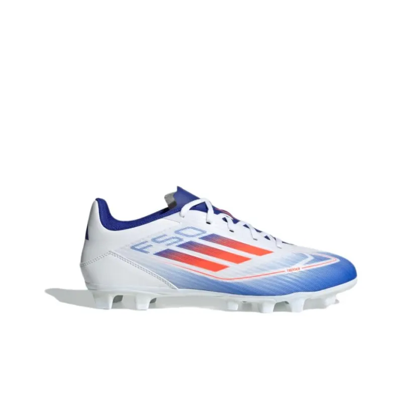 Adidas F50 Club Flexible Ground Cloud White Solar Red Lucid Blue-1