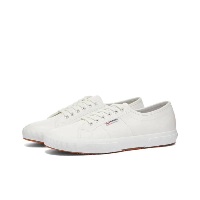 SUPERGA 2750 Low Top Canvas Shoes Men's White-1