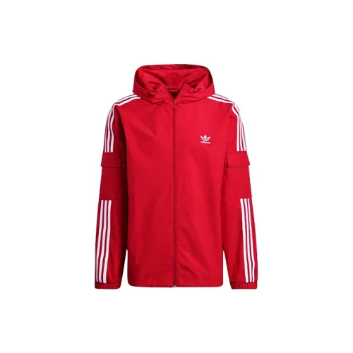 Adidas Originals 3-Stripes Jackets Men Scarlet