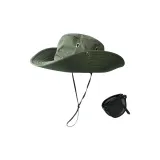 Army Green (Bucket Hat+Sunglasses)