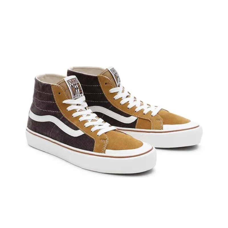 Vans Sk8 Hi 38 Decon VR3 Sf 'Dark Brown Gold'-2