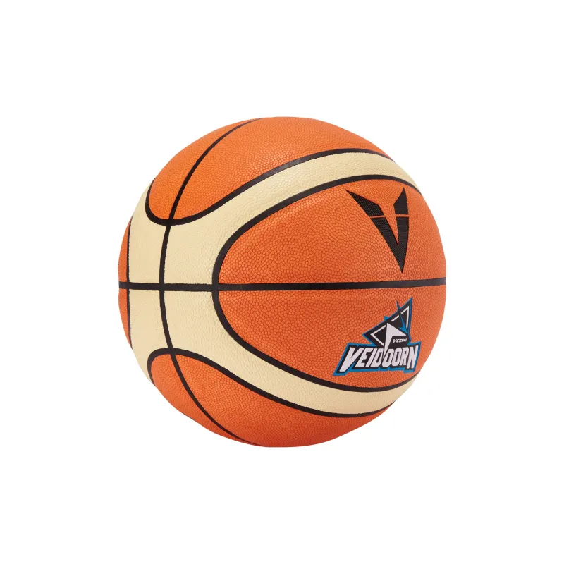 VEIDOORN Microfiber Leather Basketball Orange Size 7 Ball Training Competition Unisex-9