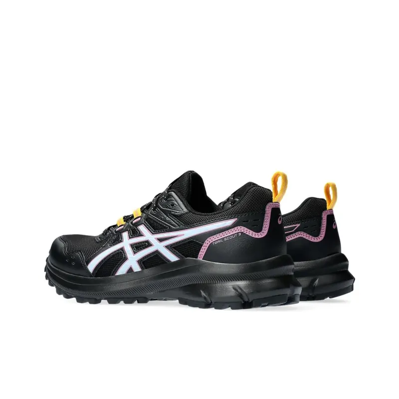 Asics Trail Scout 3 Black Light Blue Women's-3