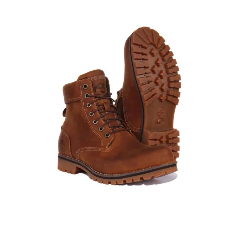 Timberland Rugged 6 Inch Waterproof Boots 'Rust Full Grain'-4