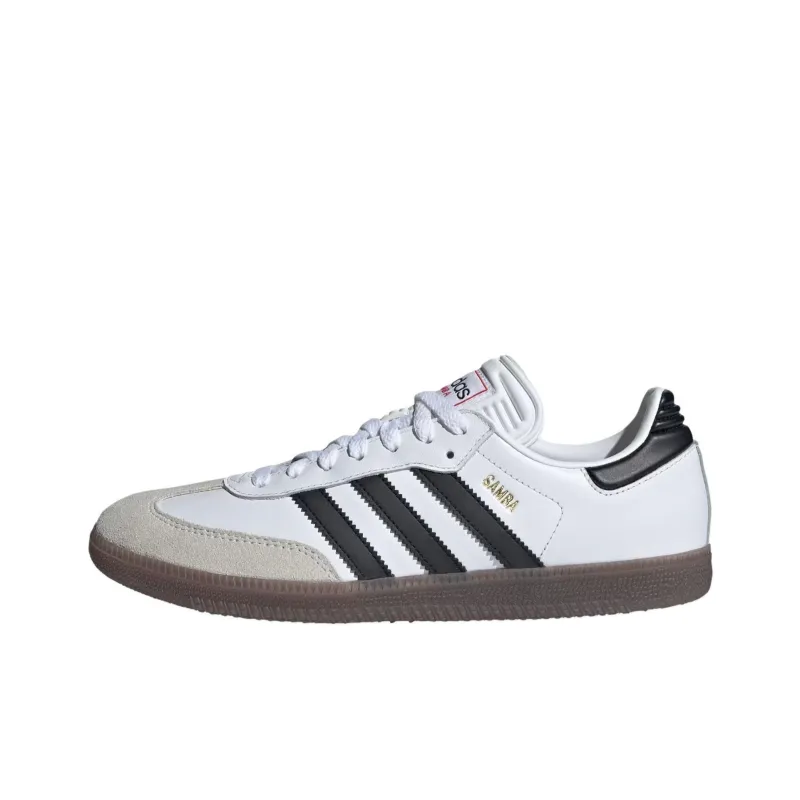 Adidas Samba Indoor Cloud White Core Black Vivid Red-0
