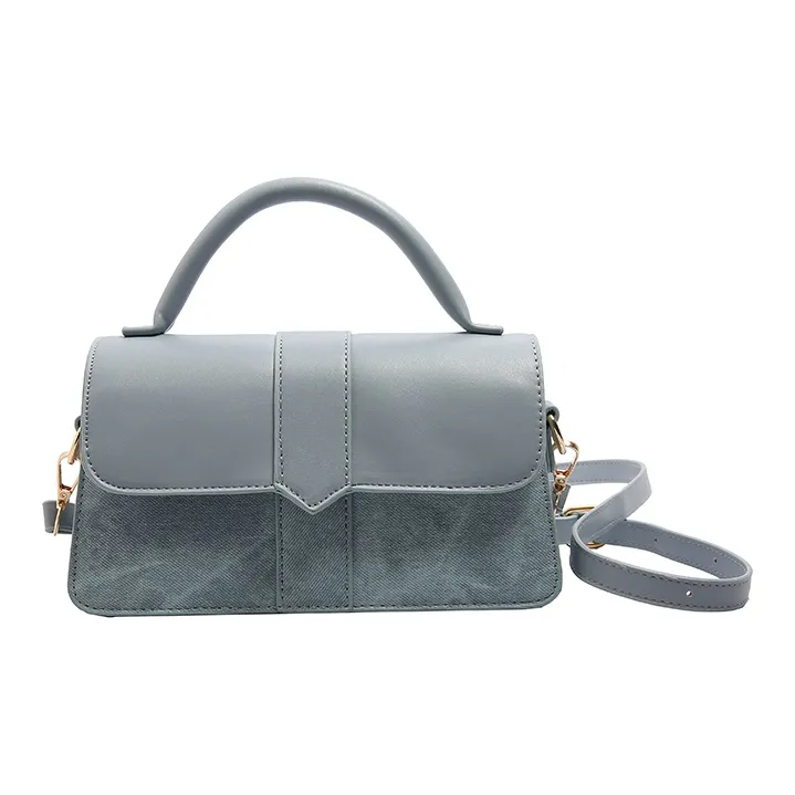 Ji Reminiscence PU Crossbody Handbag Women's Black/Pink/Coffee/Blue-18