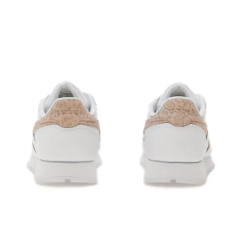 Reebok Women's Classic Leather 'Soft Ecru Leopard' Women's-4