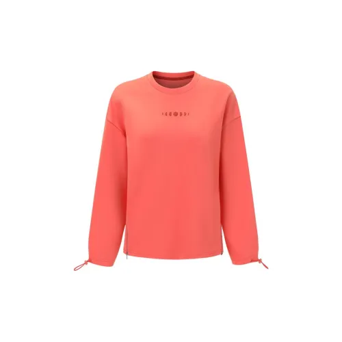 Particle Fever Sweatshirts Women's Orange Pink