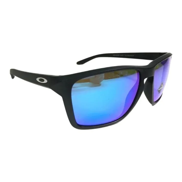 Oakley Acetate Square Sunglasses Men's Black-2