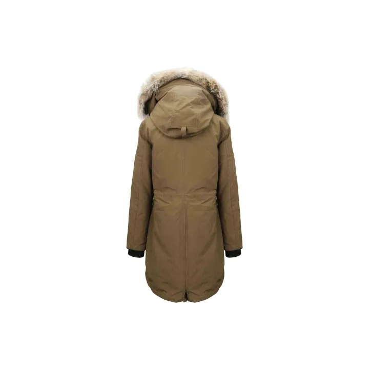 Canada Goose Rossclair Series Down Jacket Women's Army Green-1