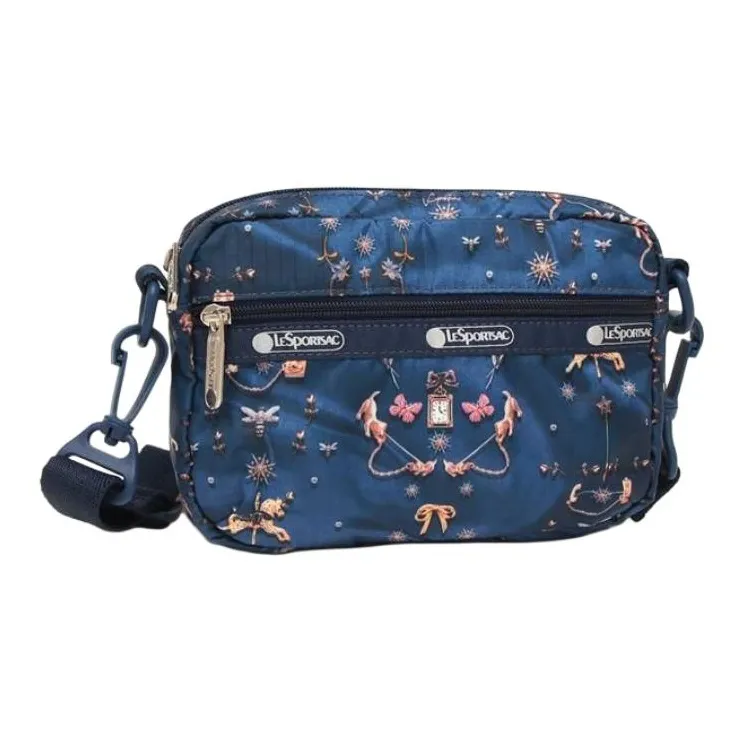 LeSportsac Polyester Crossbody Bag Shoulder Bag Women's Blue-1