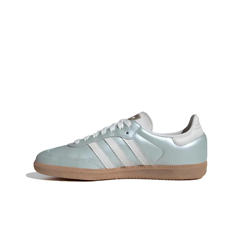 Adidas Samba Og Linen Green Metallic Women's-0