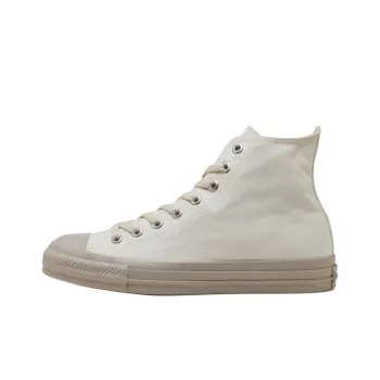 Converse All Star Rubber Patch Wear-resistant And Lightweight High-Top Canvas Shoes Unisex White Japan Version