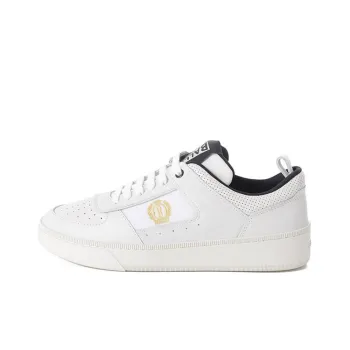 BALLY Low Top Skateboard Shoes Men's White