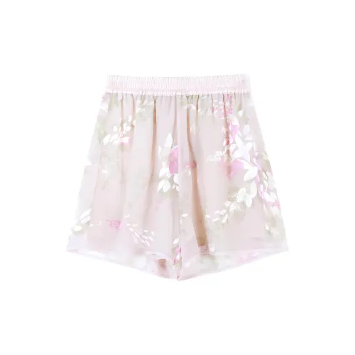 GUOGUOWOMEN Casual Shorts Women's Pink