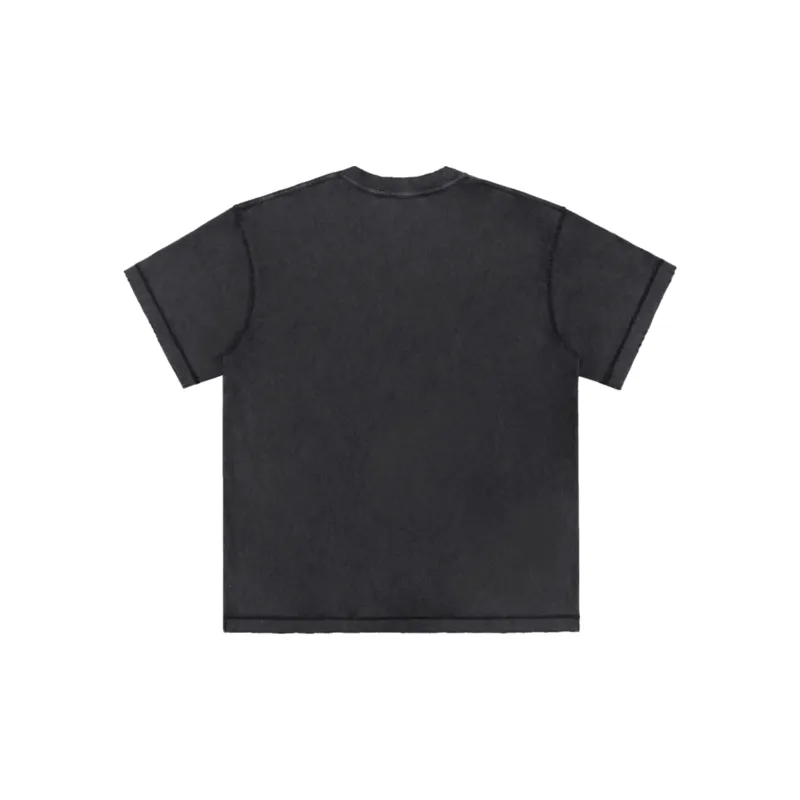 False Perception T Shirt Unisex Washed Black-1