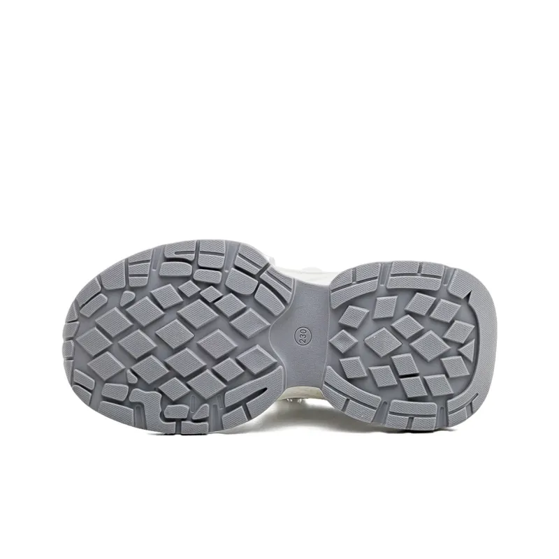 RENBEN Height Increasing Wear-Resistant Breathable Low-Top Chunky Sneakers Women's-10