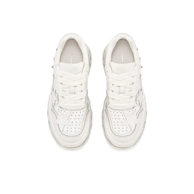 Kiss Kitty Skateboard Shoes Women's White-3