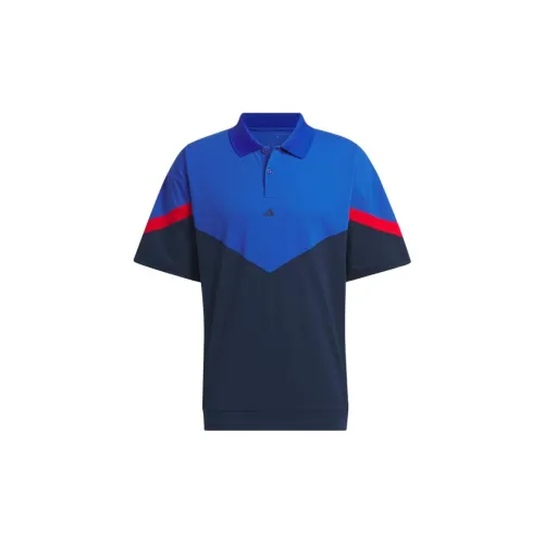 Adidas Ultimate365 Polo Shirts Men Royal Blue