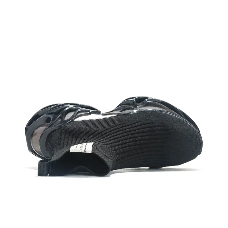 DAFK Cushioning, Abrasion Resistant, Breathable, Height Increasing High Top Running Shoes Men's-5