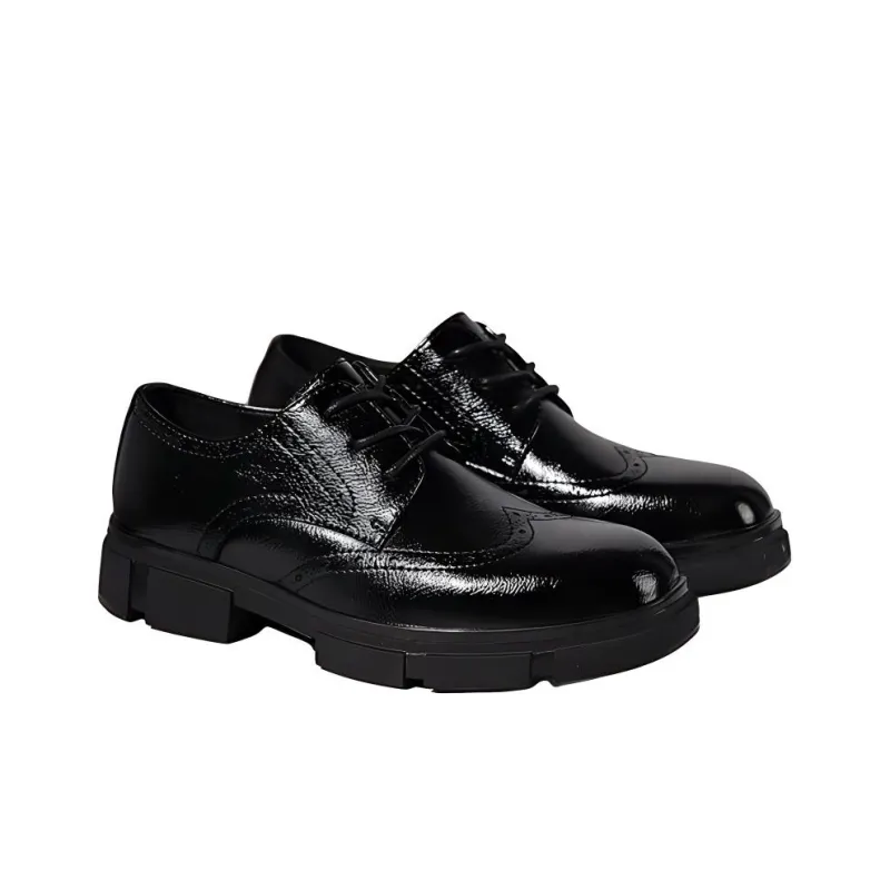 G.N.SHIJIA Dress Shoes Men's Black-2
