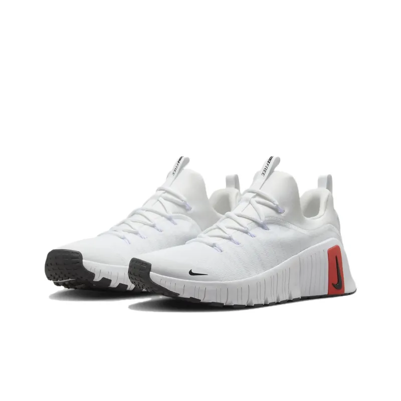 Nike Free Metcon 6 White Picante Red Pure Platinum Black-2