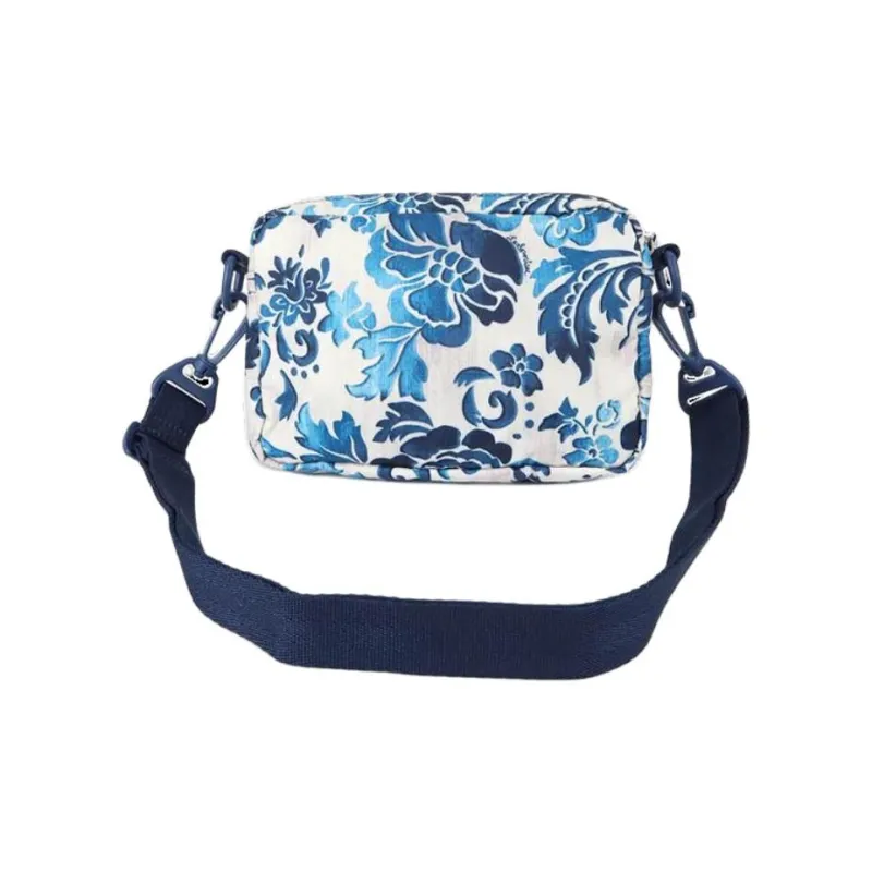 LeSportsac Polyester Crossbody Bag Shoulder Bag Women's Blue & White-2