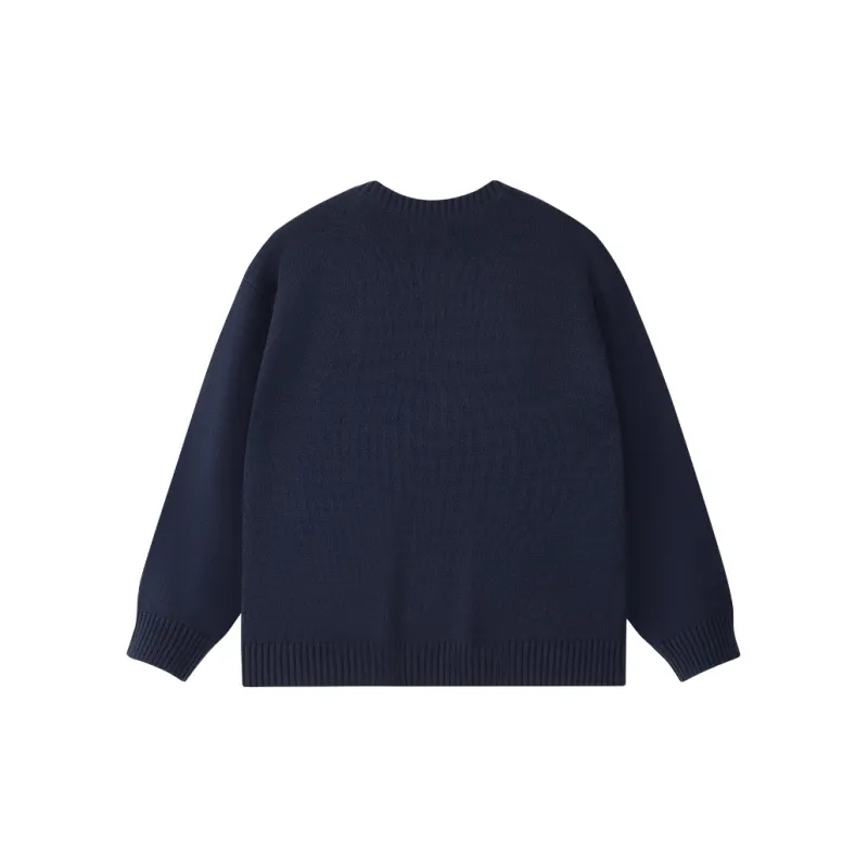 FILA FUSION Sweater Unisex Night Black Blue-1