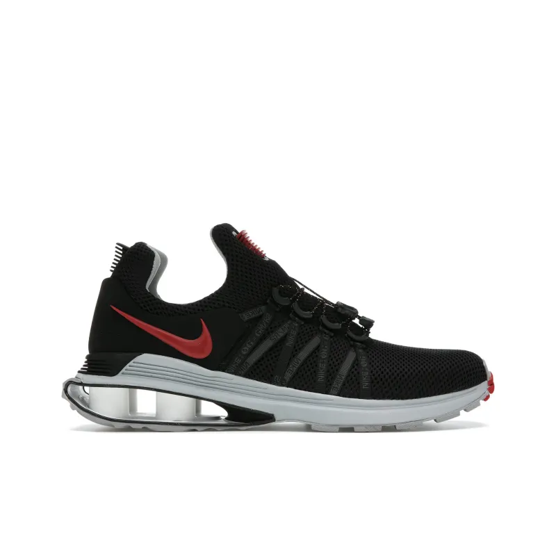 Nike Shox Gravity Black Varsity Red White-1