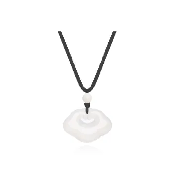 Moon Jewelry Agate Jade Necklaces Unisex