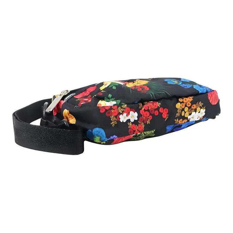 LeSportsac Polyester Crossbody Bag Shoulder Bag Women's Black & Multicolor-3