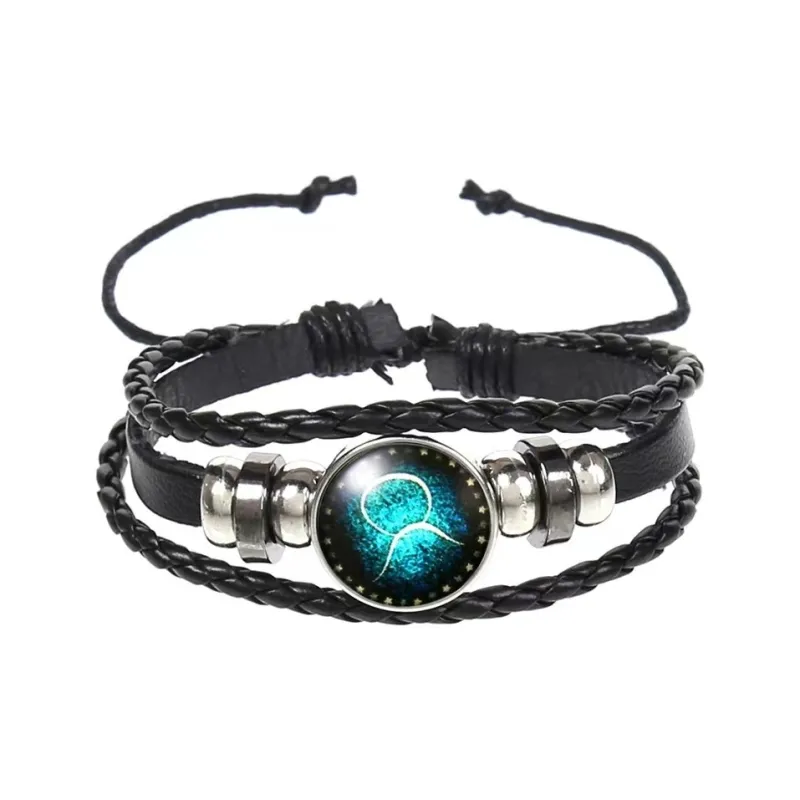 BLESSED BULLET Wax Thread Bracelets Unisex-1