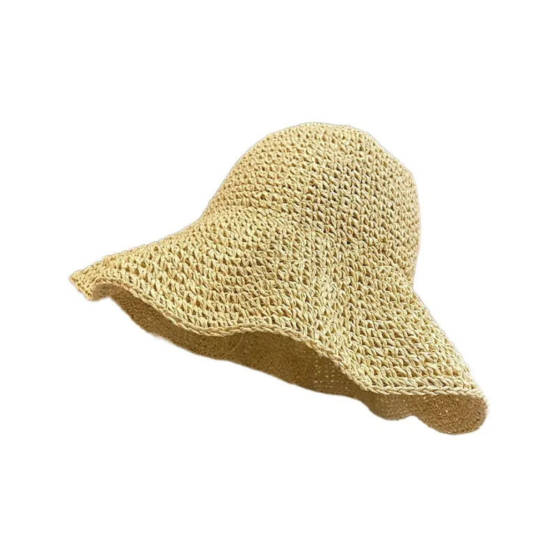 Mulinsen Straw Woven Bucket Hats Unisex-0