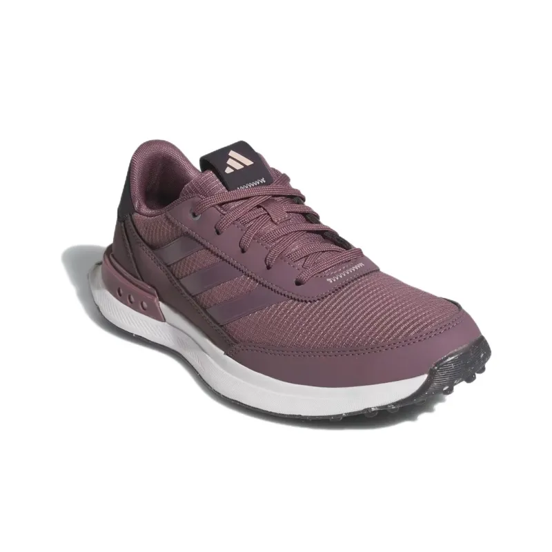 Adidas S2G Spikeless 24 Golf Shadow Fig Sandy Pink Women's-2