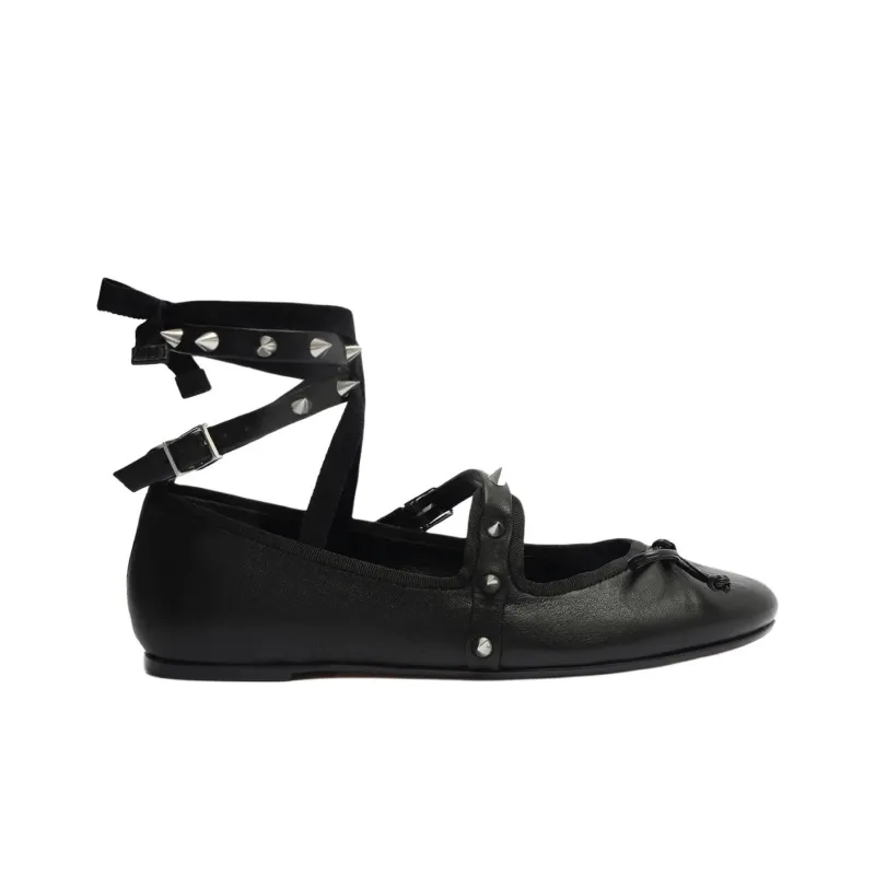 Schutz Larissa Casual Single Shoes Women's Black-1