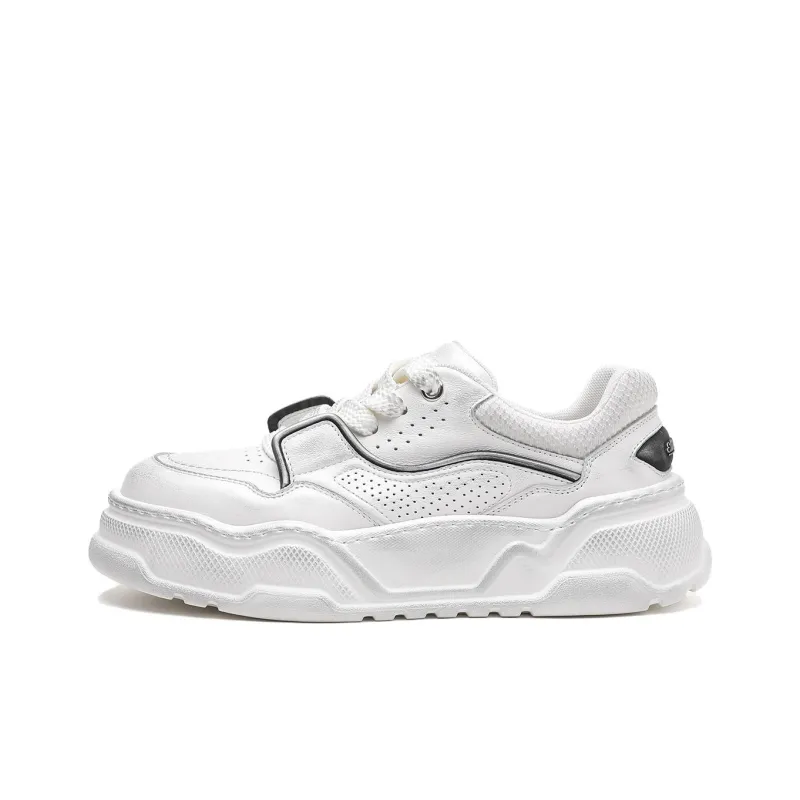 ELLE HOMME Low-Top Stylish Skateboarding Shoes Men's-5