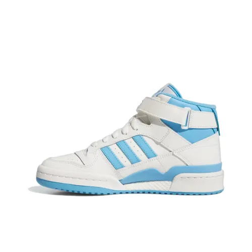 Adidas Forum Mid Cloud White Semi Blue Burst Women's