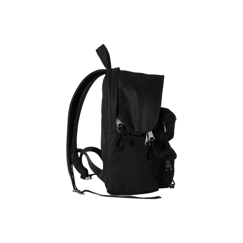 GUCCI Nylon Backpack Medium Size Men's Black-2