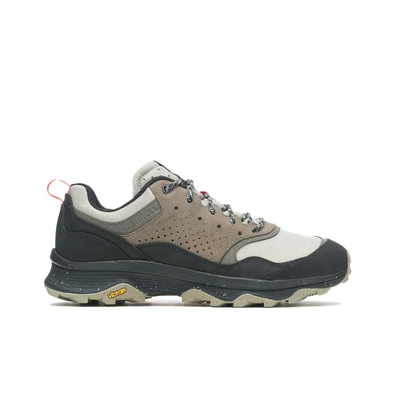 MERRELL Speed Solo Slip Resistant Low Top Outdoor Shoes Men's Gray Black-1