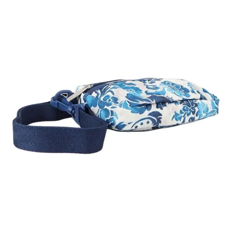 LeSportsac Polyester Crossbody Bag Shoulder Bag Women's Blue & White-3