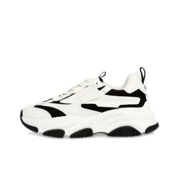 STEVE MADDEN Low-Top Casual Shoes Men's Black White