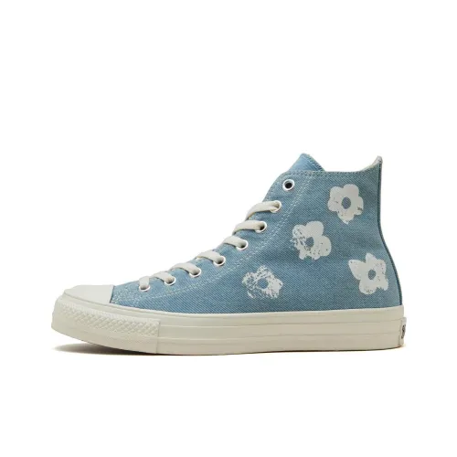 Converse All Star Breathable Cushioning High-Top Canvas and Unisex Blue Japan Version